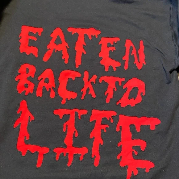 1/1 Handstiched Cannibal Corpse Hoodie - Picture 4 of 6